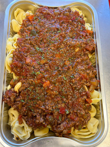 Tortellini sauce à la viande